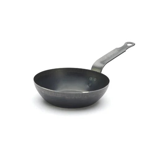 de Buyer - Blue Steel Lyonnaise Frying Pan, ø14cm - Lacbleu Wines - DB5020.14 - 3011245020149