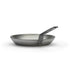 de Buyer - Carbone Plus Round Lyonnaise Frying Pan, ø28cm - Lacbleu Wines - DB5110.28 - 3011245110284