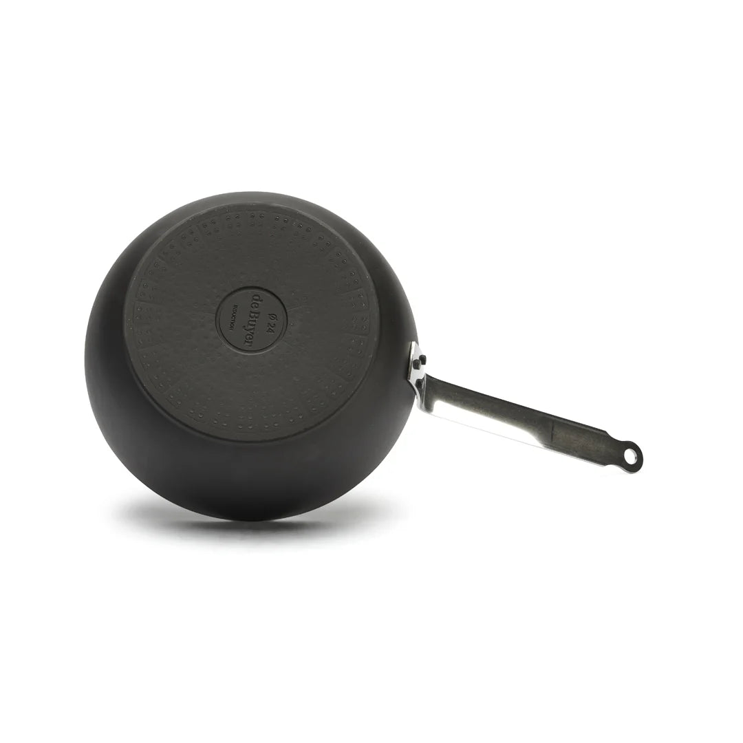 de Buyer - Choc Intense Rounded Non - Stick Saute Pan, ø24cm - Lacbleu Wines - DB8768.24 - 3011248768246
