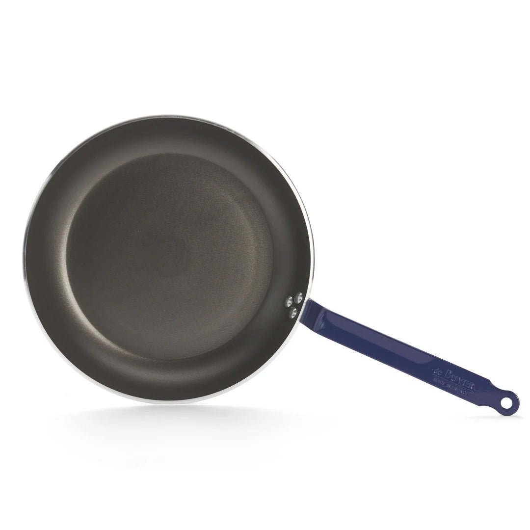 de Buyer - Choc Resto Non - Stick Frying Pan, Blue, ø32cm - Lacbleu Wines - DB8440.32 - 3011248440326