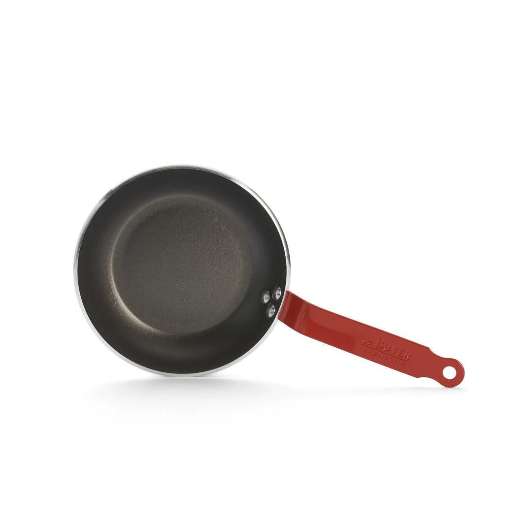 de Buyer - Choc Resto Non - Stick Frying Pan, Red, ø20cm - Lacbleu Wines - DB8450.20 - 3011248450202