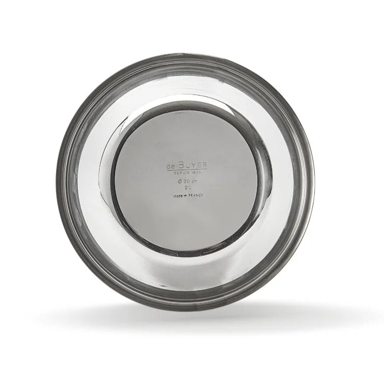 de Buyer - Flat Bottom Pastry Bowl, ø20cm - Lacbleu Wines - DB3250.20 - 3011243250203