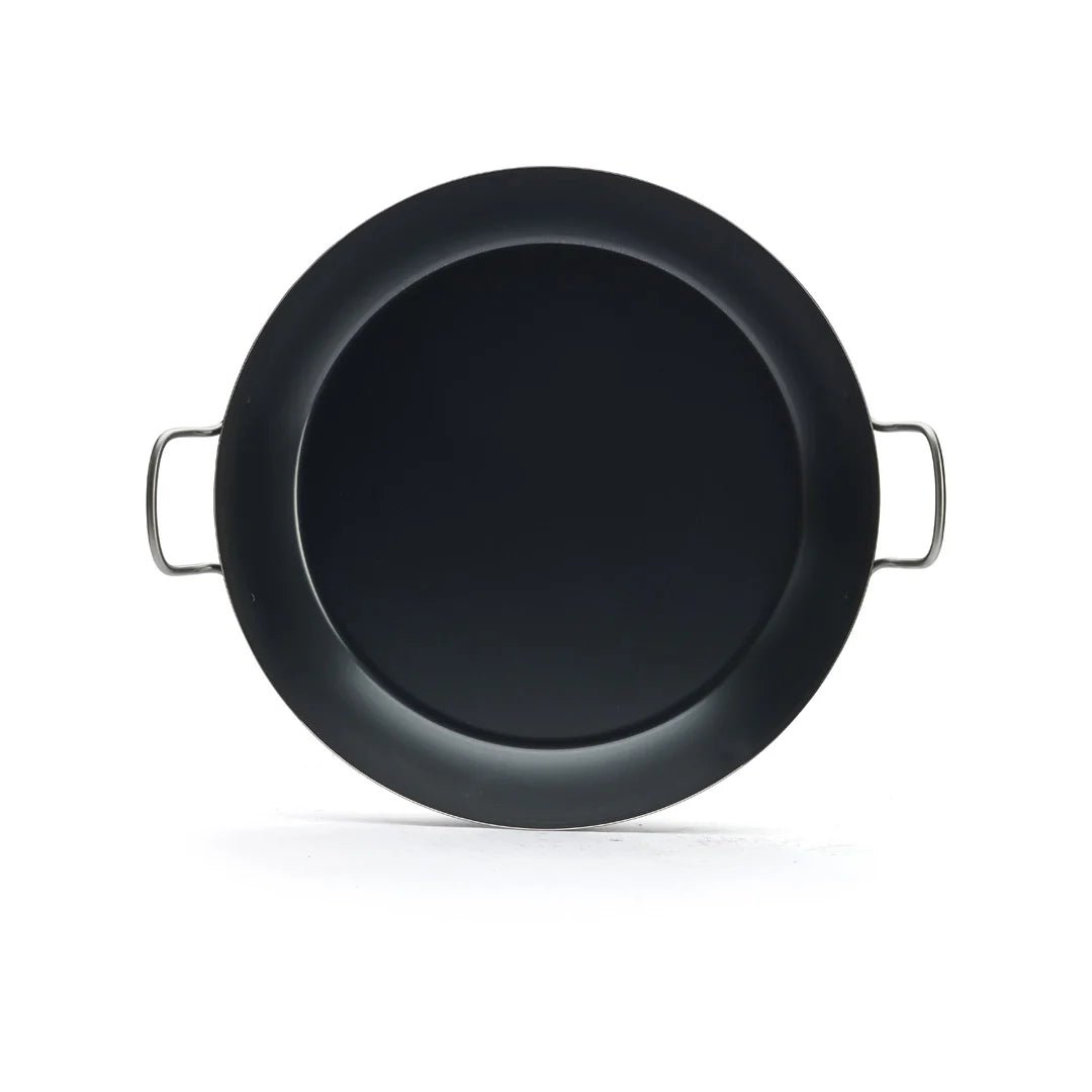 de Buyer - La Lyonnaise Steel Paella Pan, ø42cm - Lacbleu Wines - DB2023.42 - 3011245023423