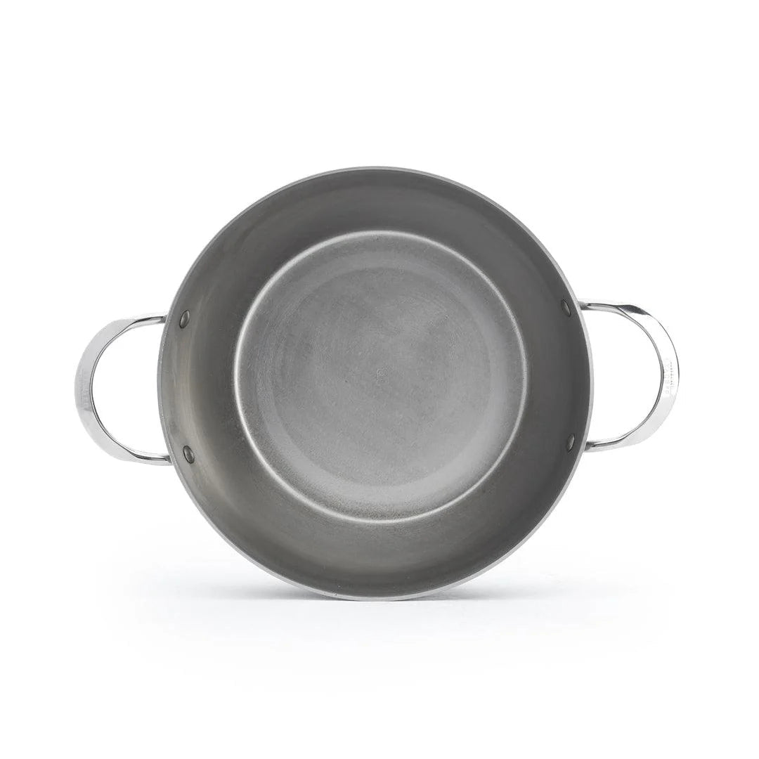de Buyer - Mineral B Deep Country Pan with 2 Handles, ø24cm - Lacbleu Wines - DB5654.24 - 3011245654245