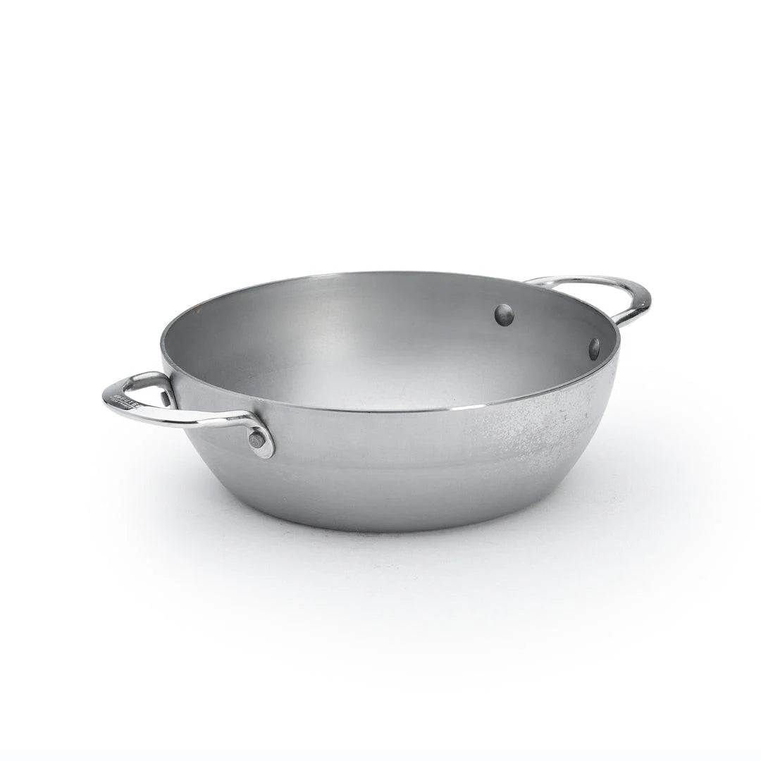 de Buyer - Mineral B Deep Country Pan with 2 Handles, ø28cm - Lacbleu Wines - DB5654.28 - 3011245654283