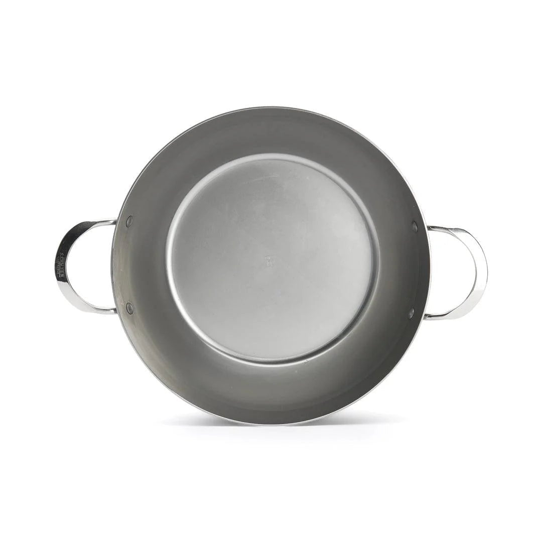de Buyer - Mineral B Deep Country Pan with 2 Handles, ø32cm - Lacbleu Wines - DB5654.32 - 3011245654320