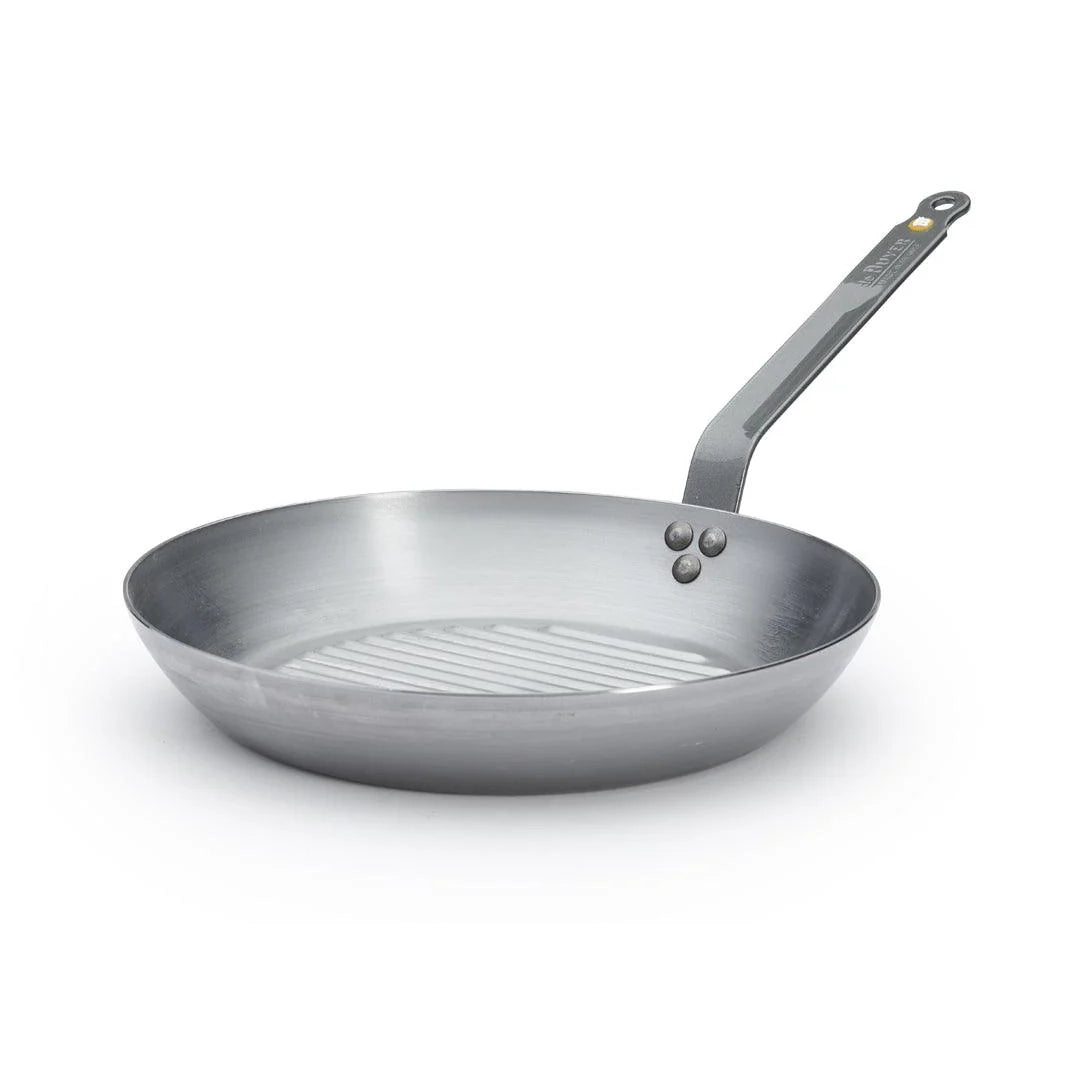 de Buyer - Mineral B Grill Pan, ø32cm - Lacbleu Wines - DB5613.32 - 3011245613327