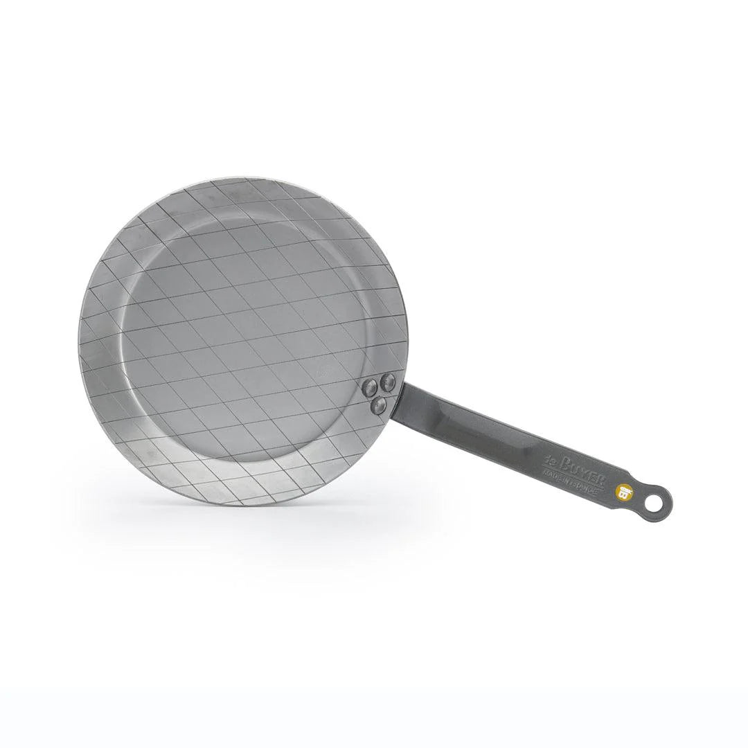 de Buyer - Mineral B Steak Frying Pan, ø24cm - Lacbleu Wines - DB5616.24 - 3011245616243