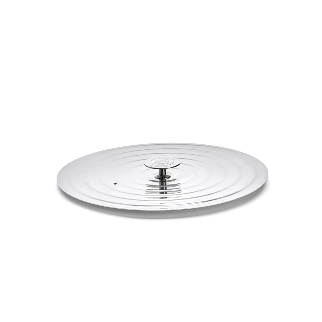 de Buyer - Stainless Steel Frying Pan Lid, ø26 - 28cm - Lacbleu Wines - DB3460.03 - 3011243460039