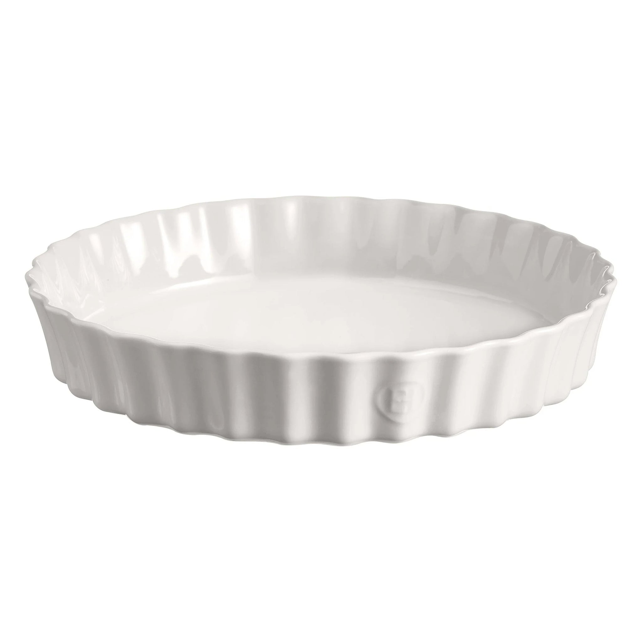 Emile Henry - Deep Flan Dish, ø32cm, Flour - Lacbleu Wines - EH116032 - 3289311160321