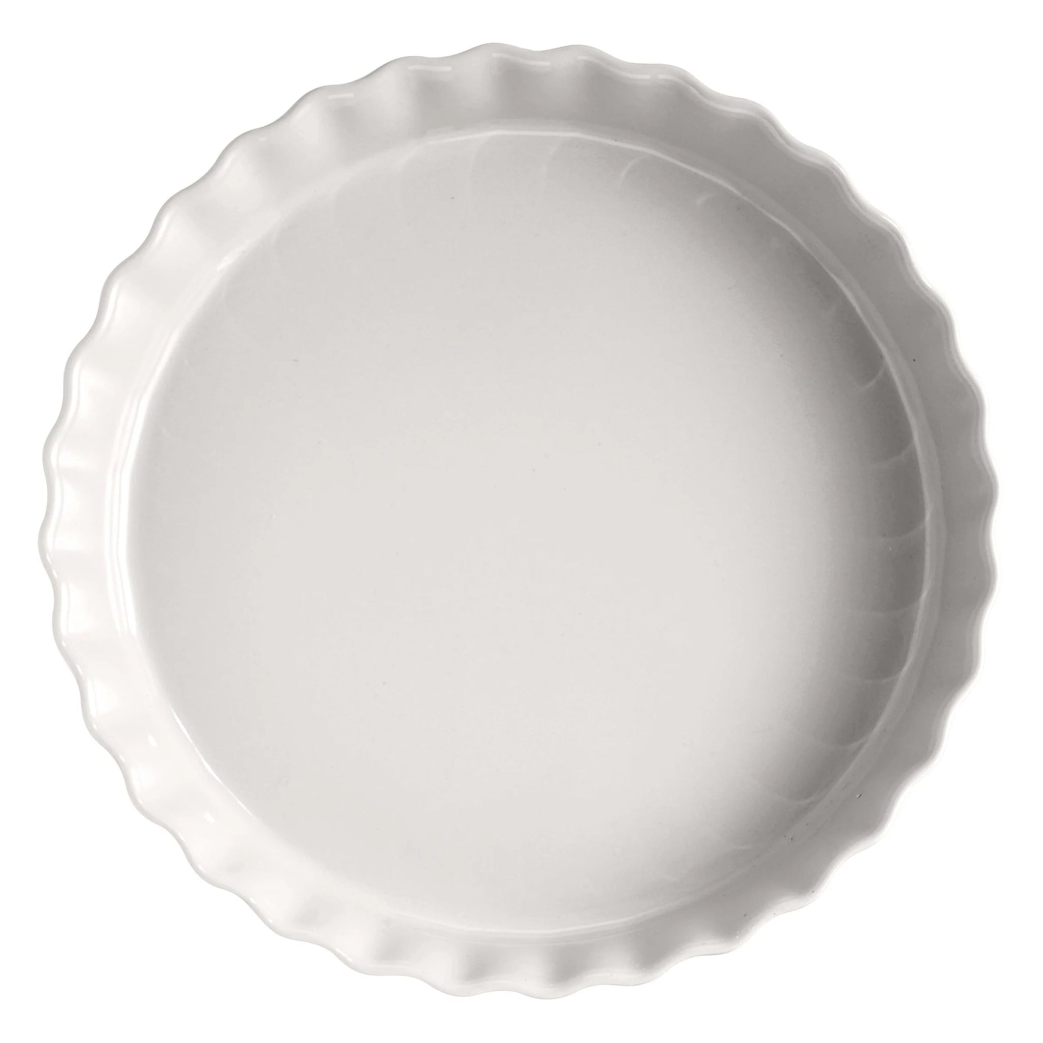 Emile Henry - Deep Flan Dish, ø32cm, Flour - Lacbleu Wines - EH116032 - 3289311160321