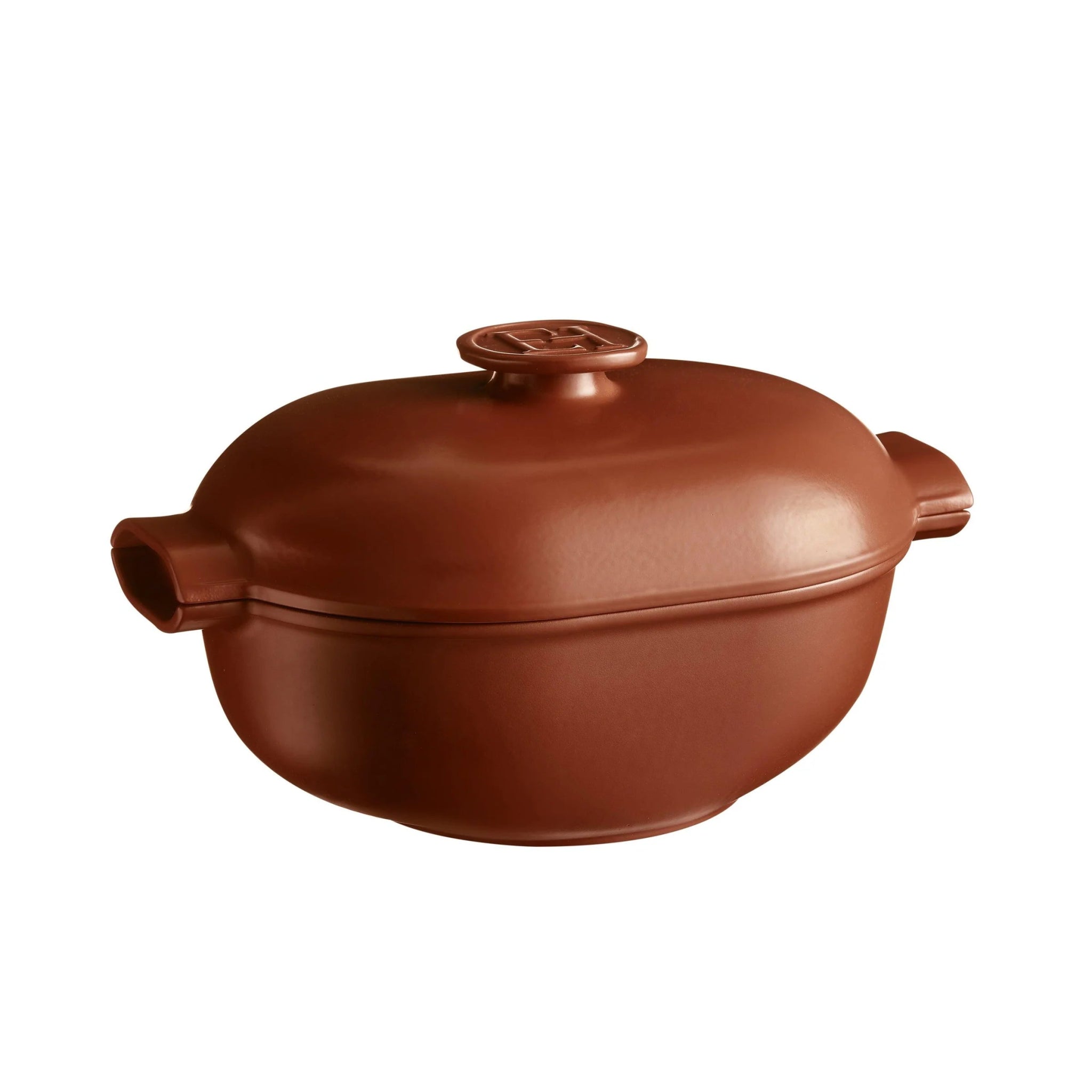 Emile Henry - Delight Oval Casserole Dish, 4.5L, Sienna - Lacbleu Wines - EH146645 - 3289311466454