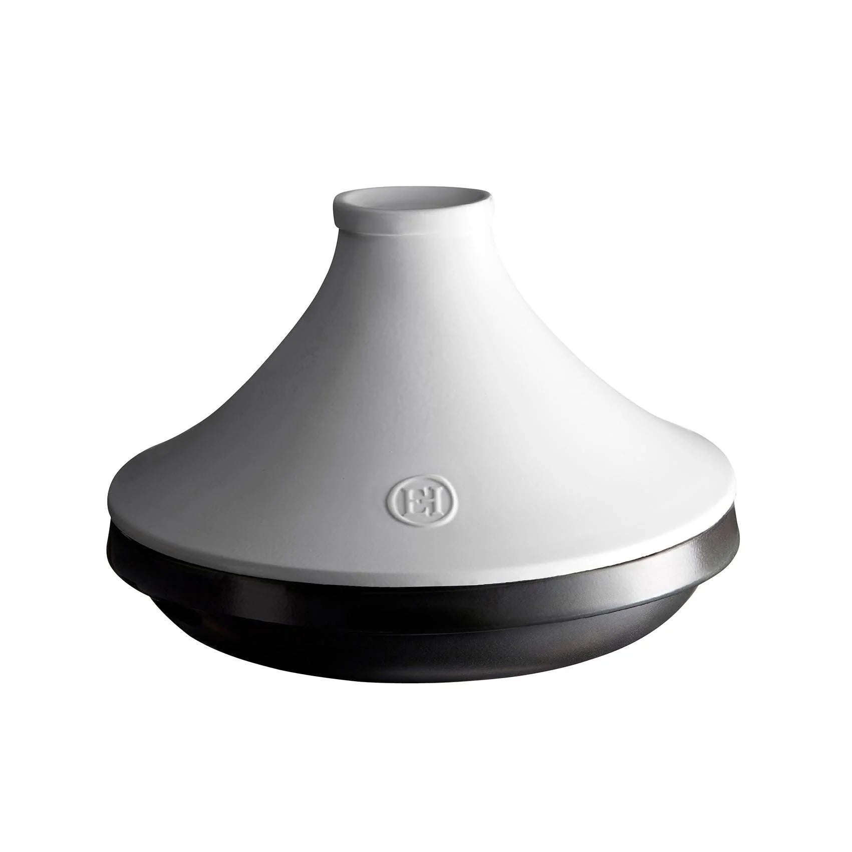 Emile Henry - Delight Tagine, ø26cm, Slate Base & White Lid - Lacbleu Wines - EH776626 - 3289317766268