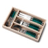 Laguiole par André Verdier - 24 Piece Cutlery Set - Lacbleu Wines - K57G - 3289490046836