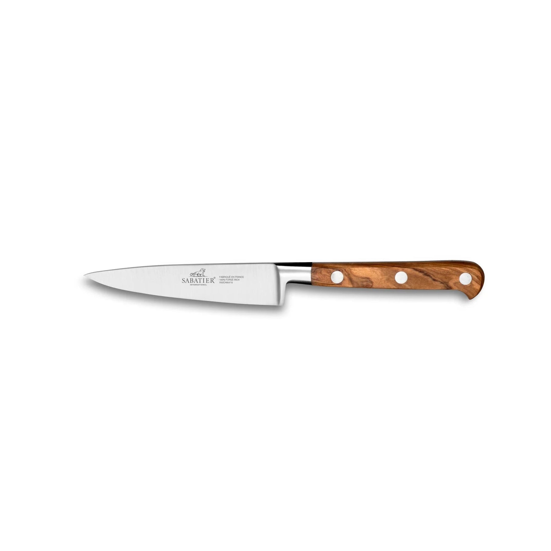 Lion Sabatier - Ideal Provencao Olivewood Paring Knife, 10cm - Lacbleu Wines - LS831085 - 3269418310850