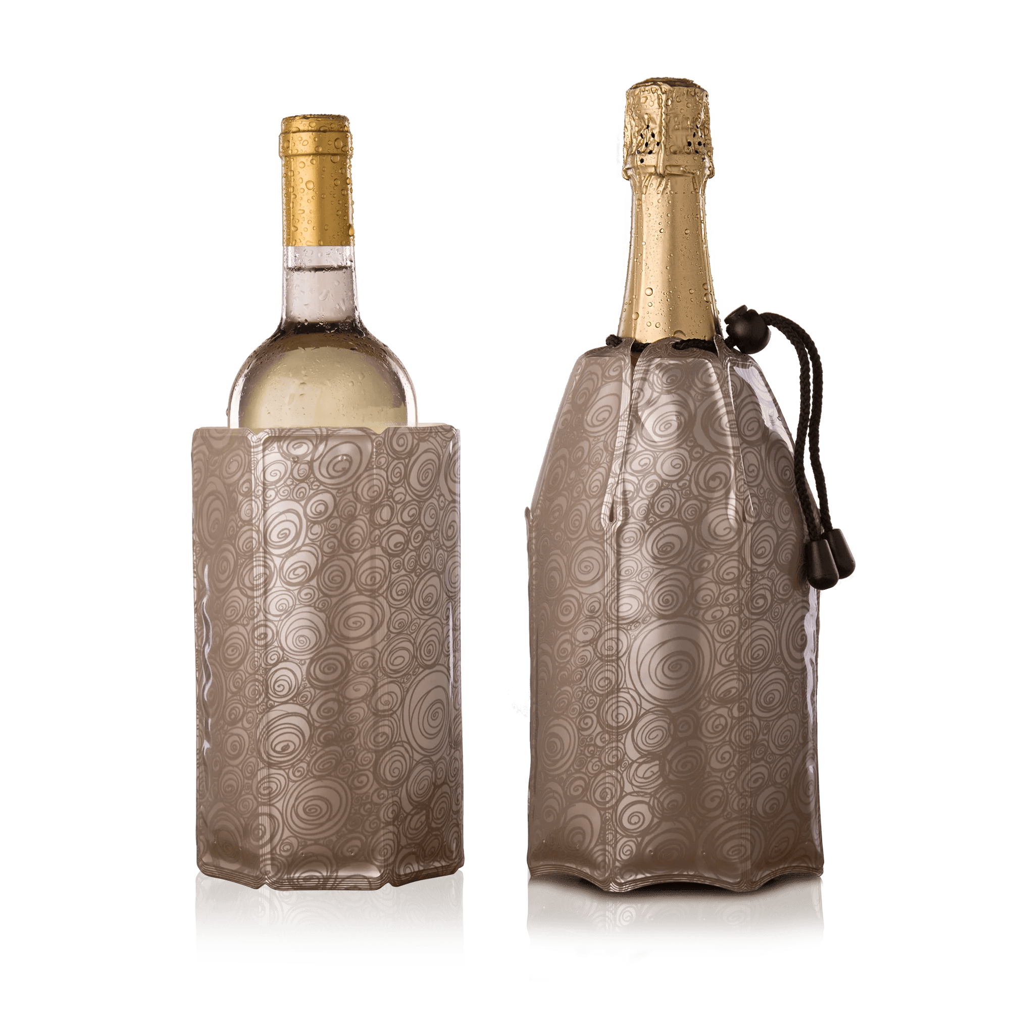 Vacu Vin - Active Champagne & Wine Cooler Set, Platinum - Lacbleu Wines - VV3887560 - 8714793388758