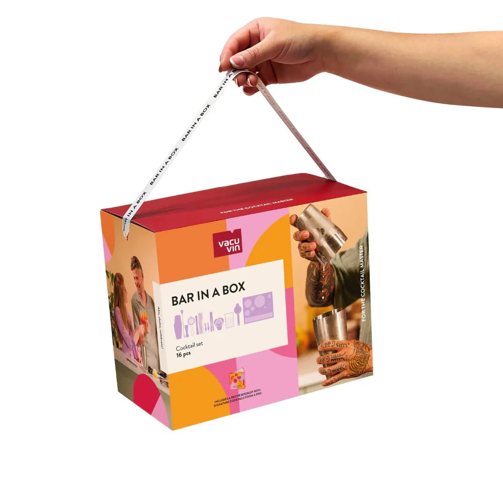Vacu Vin - Bar in a Box - Cocktail Set, 16 Pieces - Lacbleu Wines - VV7889365 - 8714793788961