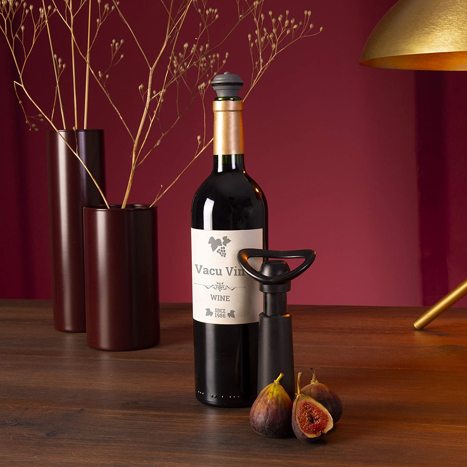 Vacu Vin - Wine Saver Concerto + 4 Stoppers - Lacbleu Wines - VV9874606 - 8714793098749