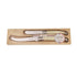 Laguiole by André Verdier - 2 Piece Cheese Knife Set - Lacbleu Wines - K72W - 3289490004348