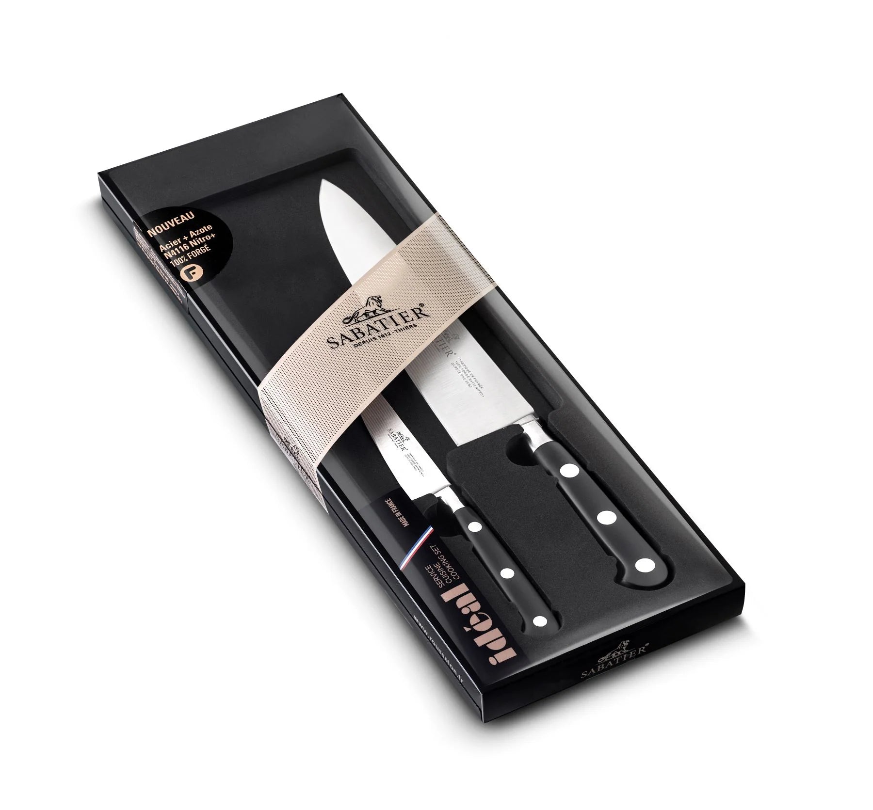 Sabatier - 2 Piece Ideal Knife Set - Lacbleu Wines - LS893780 - 3269418937804