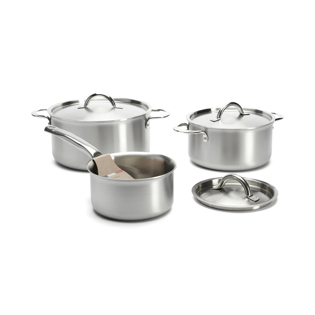 de Buyer - 3 Piece Alchimy Cookware Set - Lacbleu Wines - DB360106 - 3011243601067