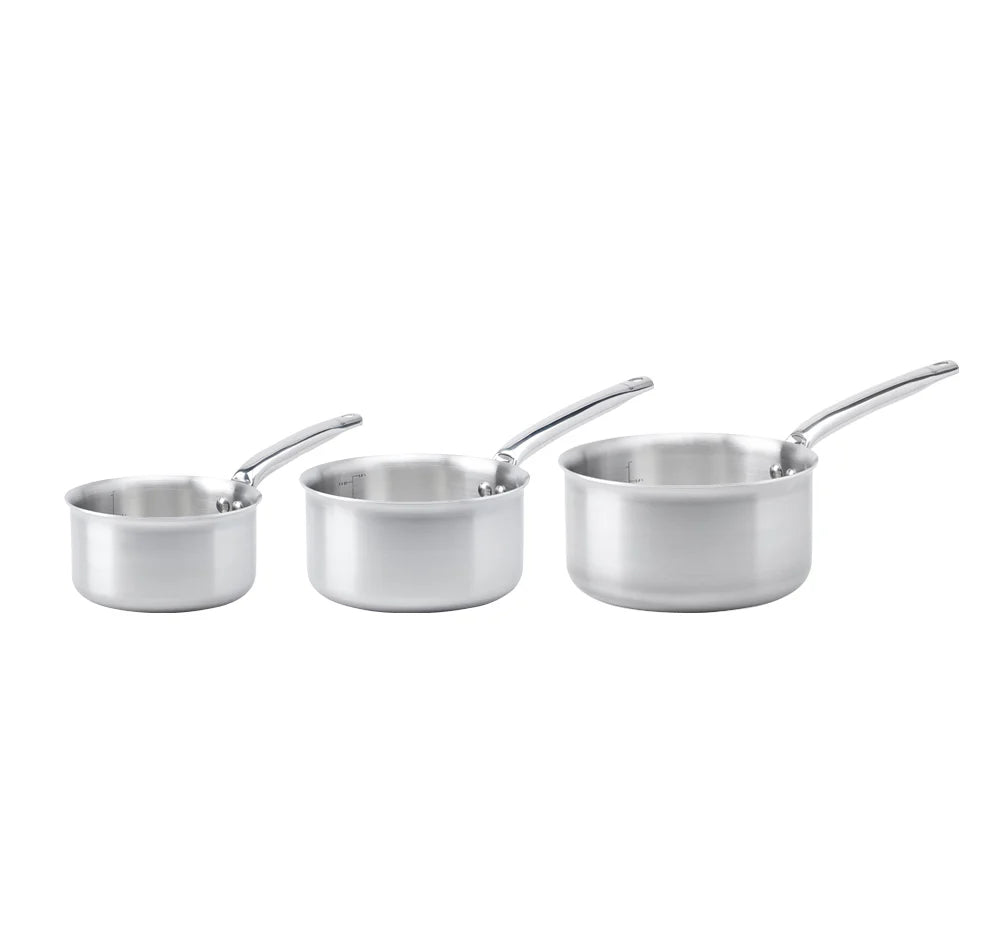 de Buyer - 3 Piece Alchimy Saucepan Set - Lacbleu Wines - DB360103 - 3011243601036