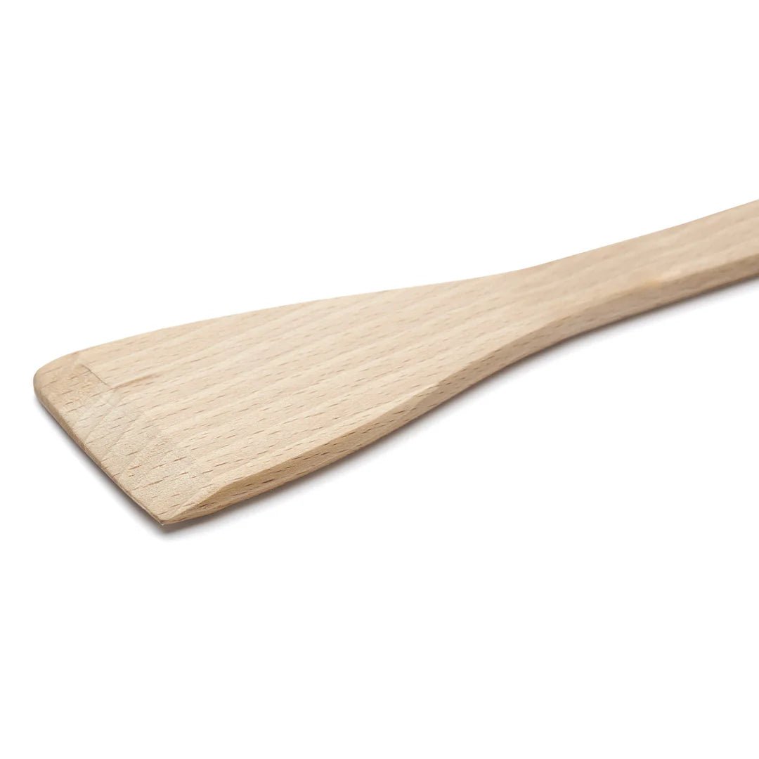 de Buyer - B Bois Wooden Bevelled Spatula, Beechwood - Lacbleu Wines - DB487230 - 3011244872305