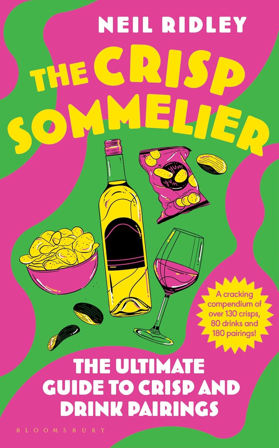 Bloomsbury - The Crisp Sommelier: The Ultimate Guide to Crisp and Drink Pairings, Hardback - Lacbleu Wines - B9781526679383 - 9781526679383