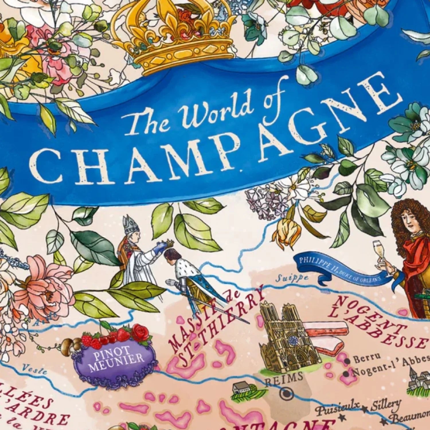 Water & Wines - Champagne Wine Puzzle - Lacbleu Wines - WWCHAMPAGNE - 7350121880276