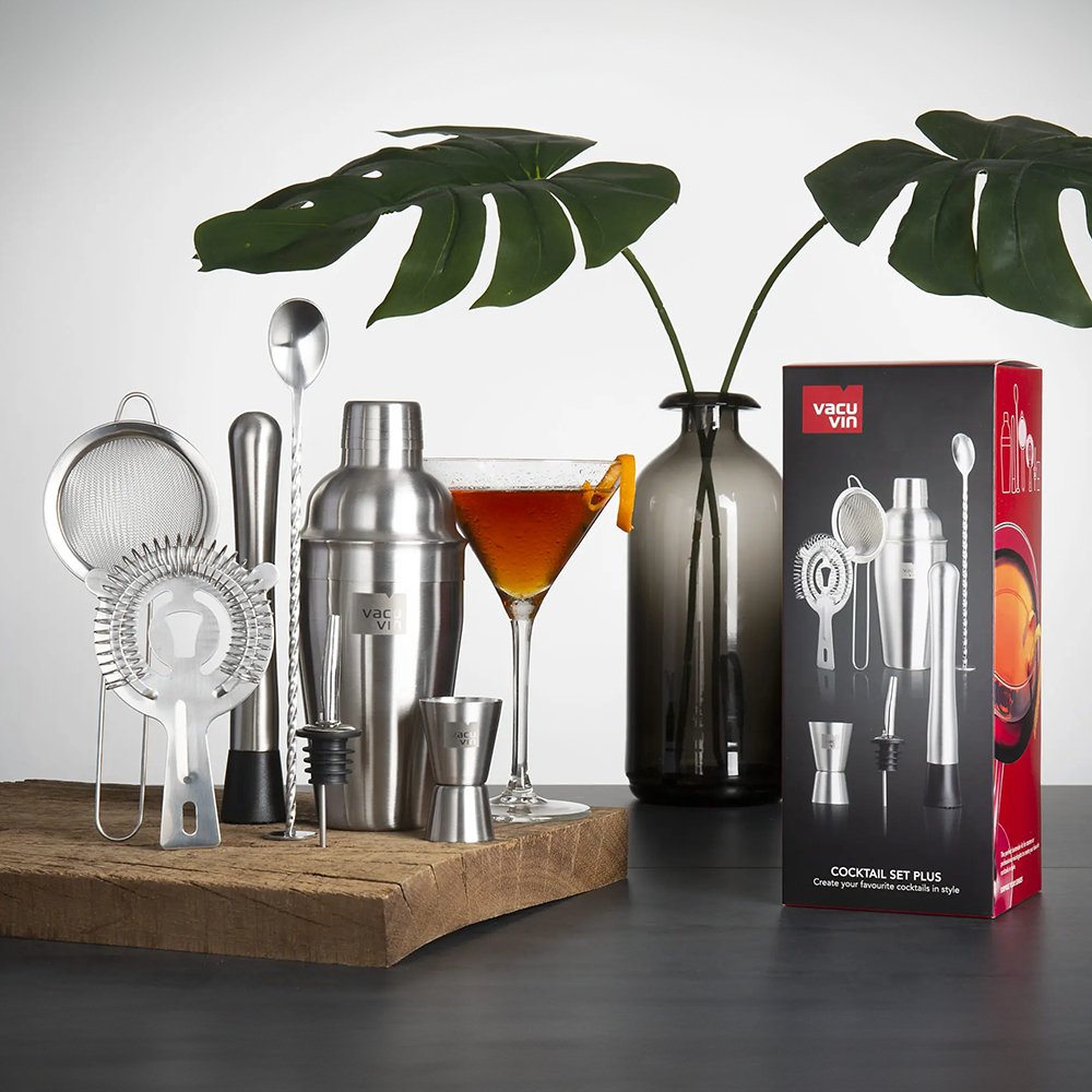 Vacu Vin - Cocktail Set Plus, 7 Pieces - Lacbleu Wines - VV7889361 - 8714793788916