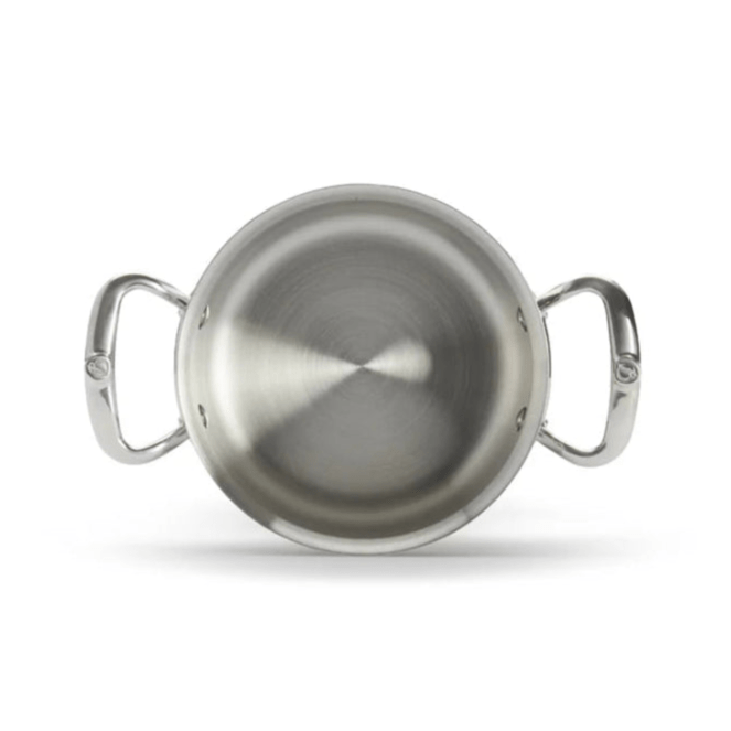 de Buyer - Affinity Casserole with Lid, Steel Handles, ø16cm - Lacbleu Wines - DB3742.16 - 3011243742166