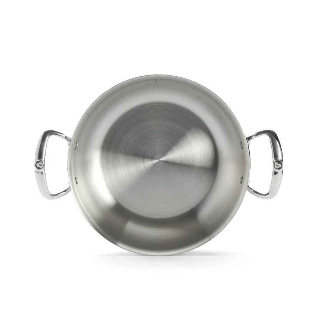 de Buyer - Affinity Rounded Sauté Pan with Lid, Two Handles, ø28cm - Lacbleu Wines - DB3745.28 - 3011243745280