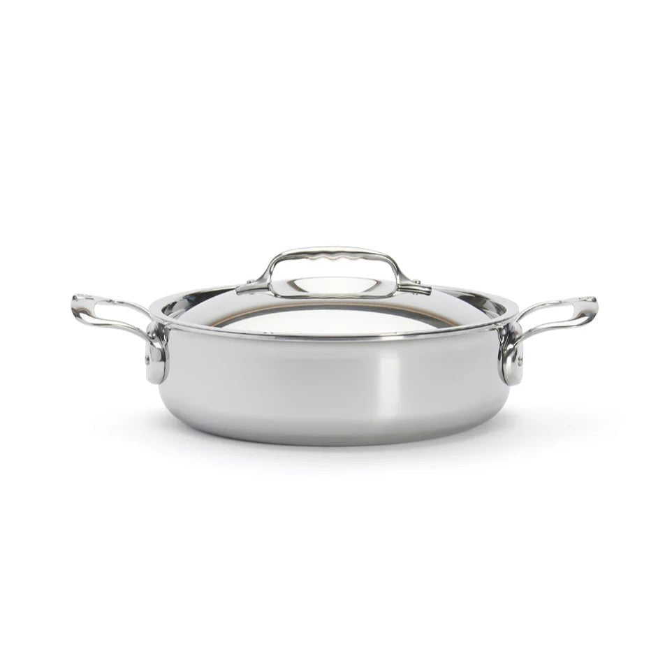 de Buyer - Affinity Sauté Pan with Lid, ø20cm - Lacbleu Wines - DB3741.20 - 3011243741206