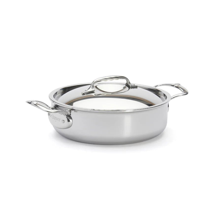 de Buyer - Affinity Sauté Pan with Lid, ø20cm - Lacbleu Wines - DB3741.20 - 3011243741206