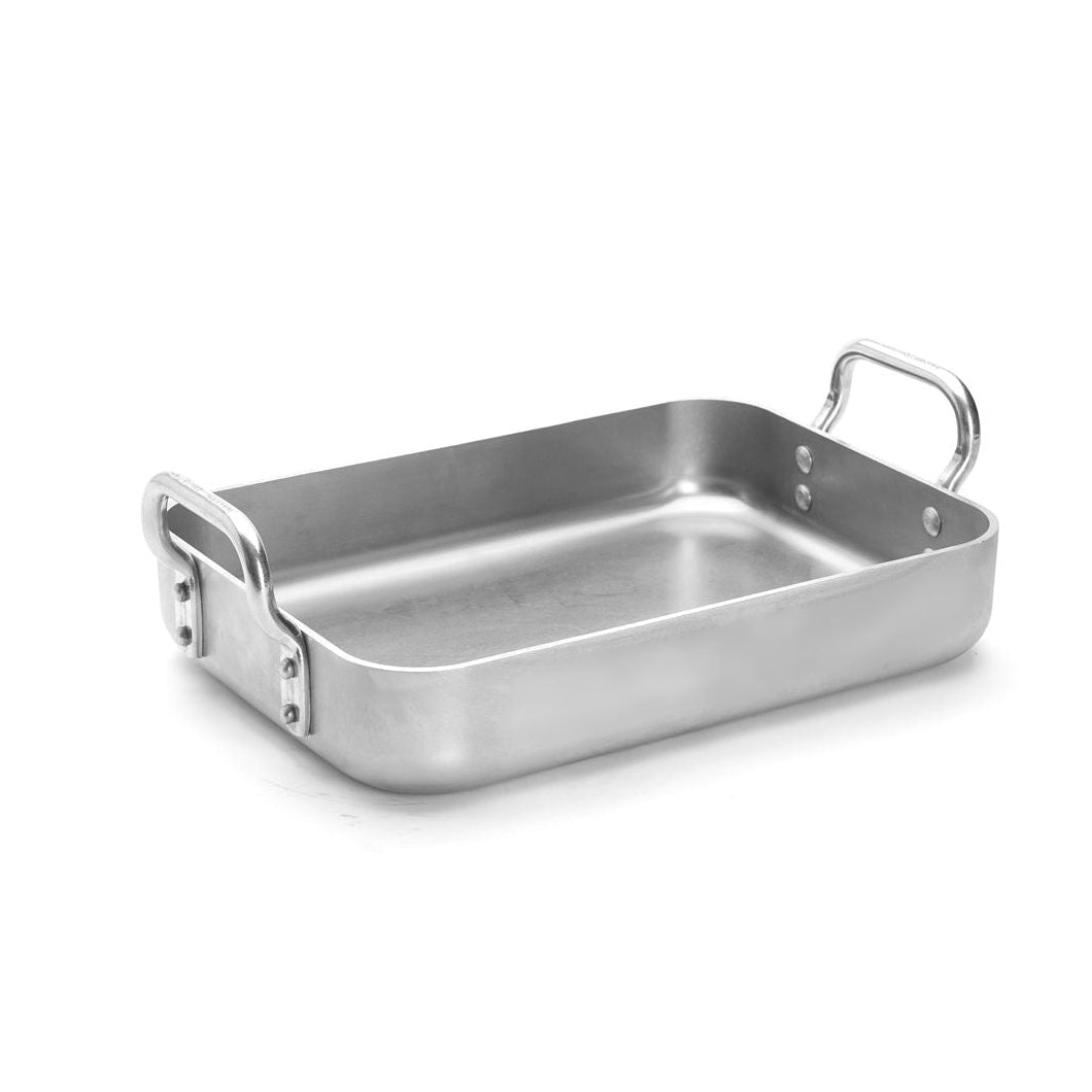 de Buyer - Aluminium Roasting Pan, 35x25cm - Lacbleu Wines - DB7664.35 - 3011247664358