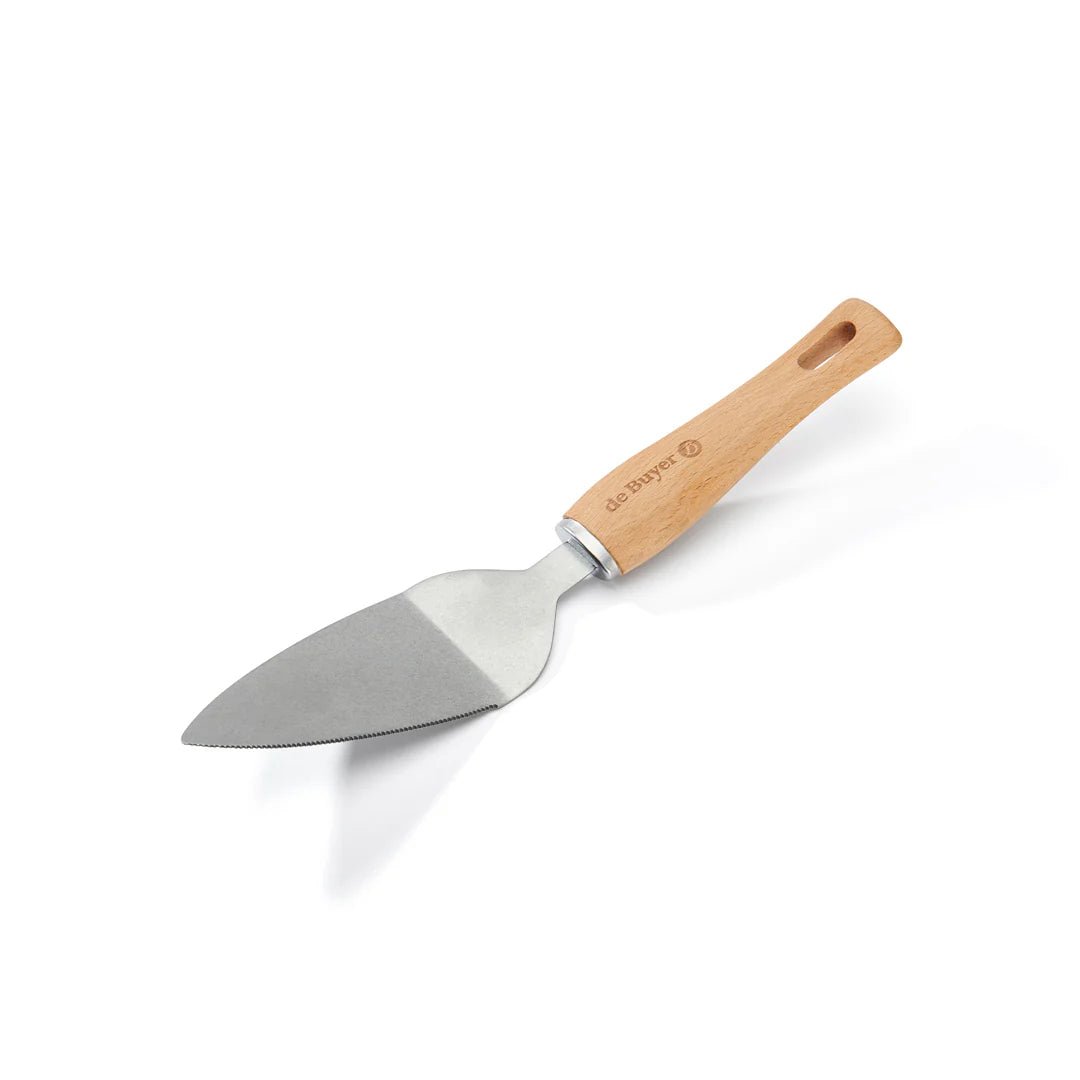de Buyer - B Bois Cake Server, Beechwood, 27.5cm - Lacbleu Wines - DB2701.08 - 3011242701089