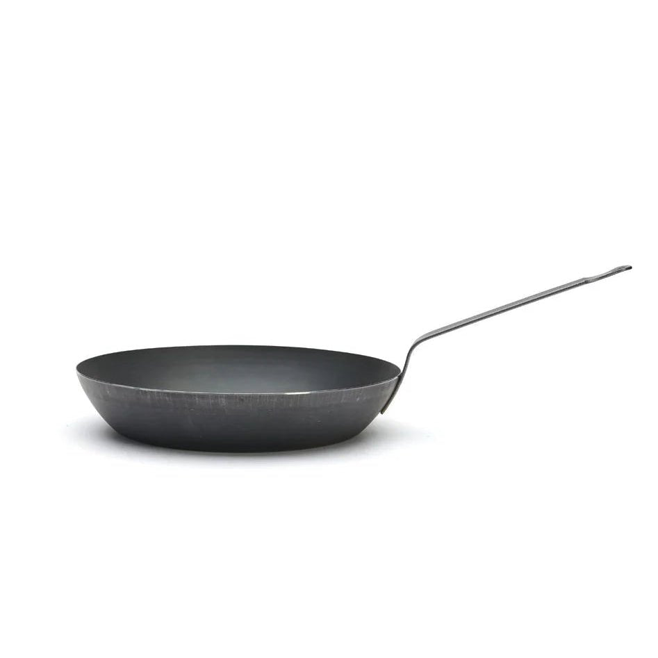 de Buyer - Blue Steel Lyonnaise Frying Pan, ø28cm - Lacbleu Wines - DB5020.28 - 3011245020286