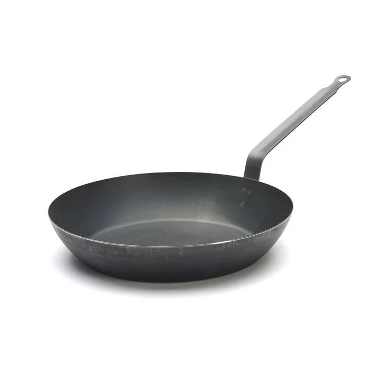 de Buyer - Blue Steel Lyonnaise Frying Pan, ø28cm - Lacbleu Wines - DB5020.28 - 3011245020286