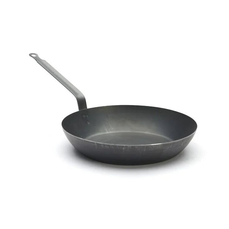 de Buyer - Blue Steel Lyonnaise Frying Pan, ø28cm - Lacbleu Wines - DB5020.28 - 3011245020286