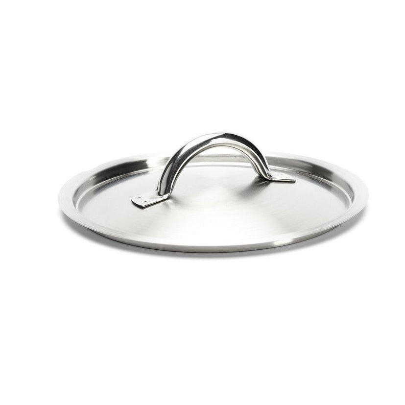 de Buyer - Brushed Stainless Steel Lid, ø18cm - Lacbleu Wines - DB3509.18 - 3011243509189
