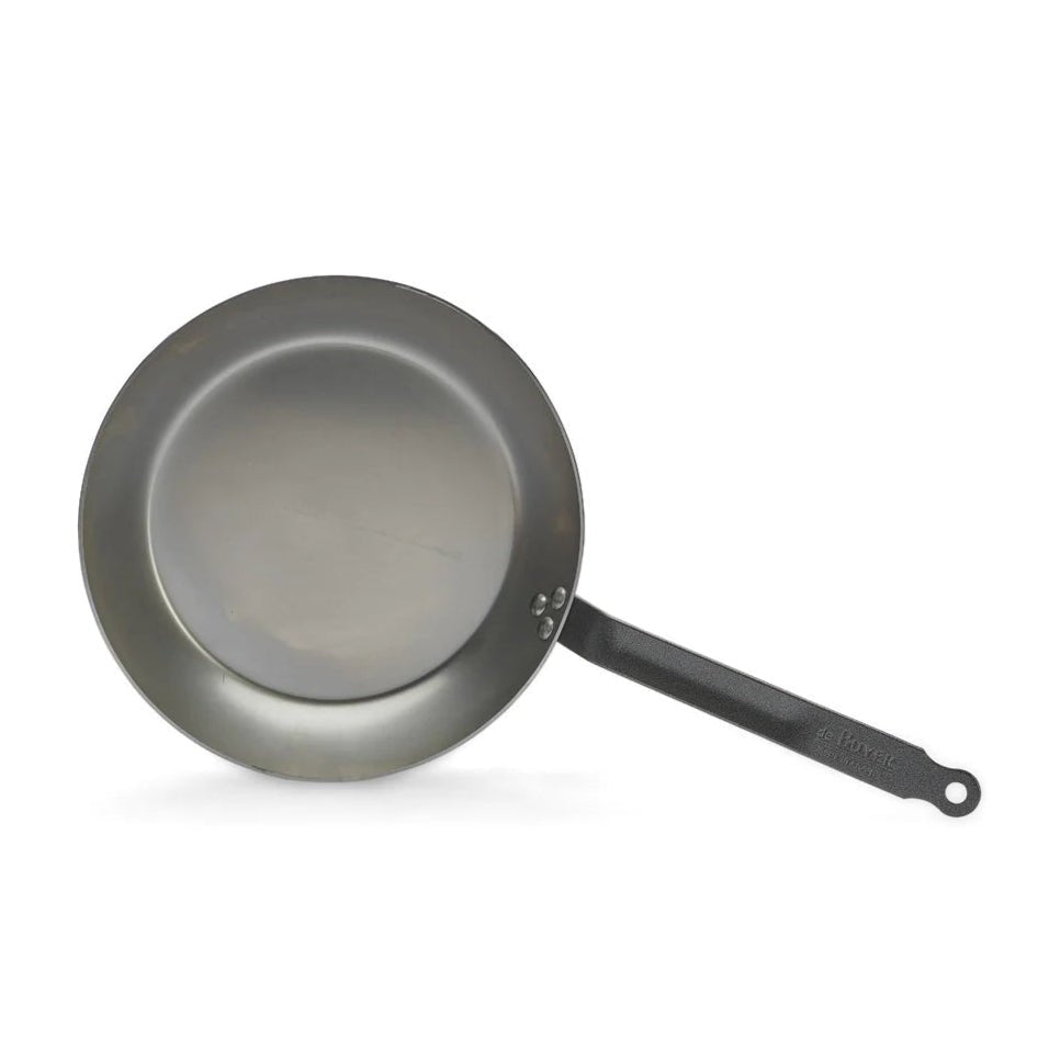 de Buyer - Carbone Plus Round Lyonnaise Frying Pan, ø30cm - Lacbleu Wines - DB5110.30 - 3011245110307