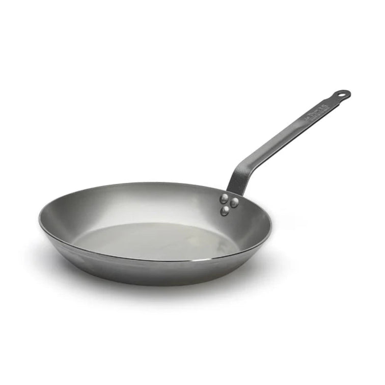 de Buyer - Carbone Plus Round Lyonnaise Frying Pan, ø30cm - Lacbleu Wines - DB5110.30 - 3011245110307