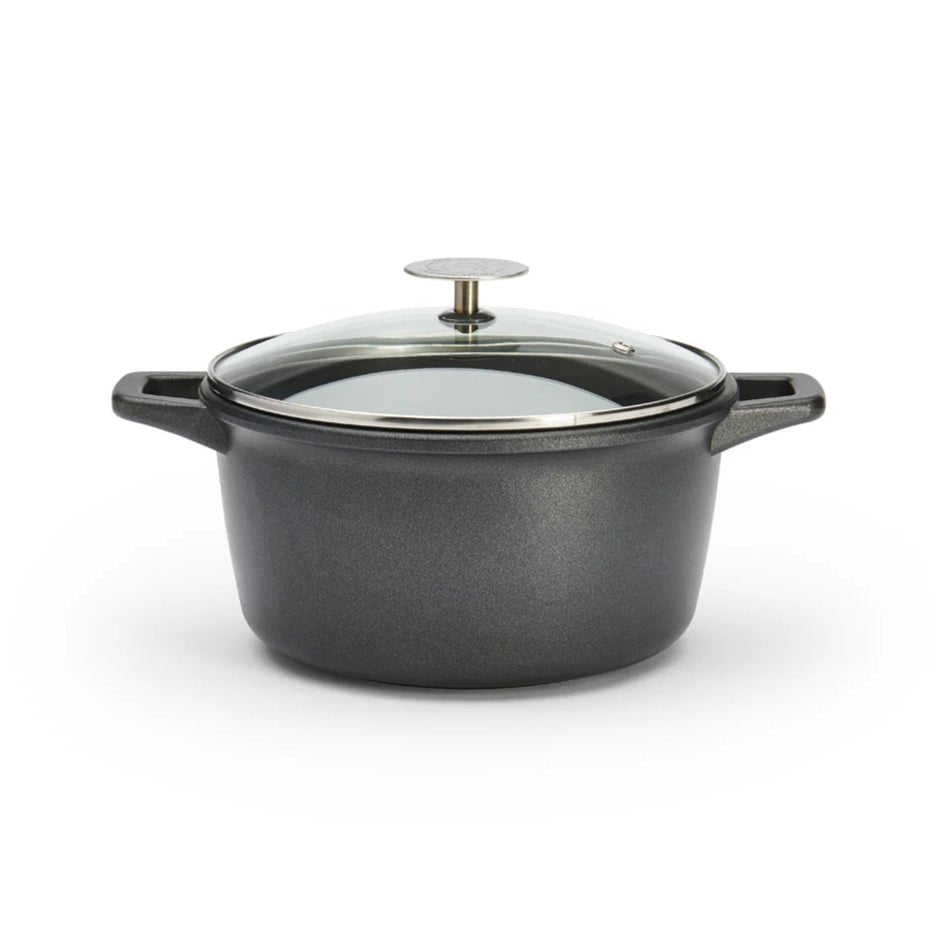 de Buyer - Choc Extreme Non - Stick Casserole with Glass Lid, ø20cm - Lacbleu Wines - DB8311.20 - 3011248311206