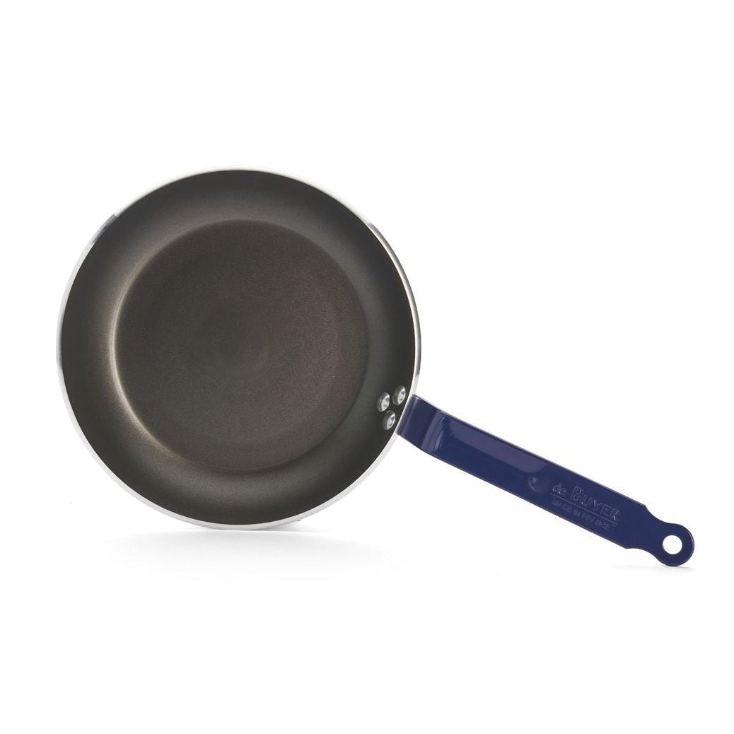 de Buyer - Choc Resto HACCP Non - Stick Frying Pan, Blue, ø24cm - Lacbleu Wines - DB8440.24 - 3011248440241