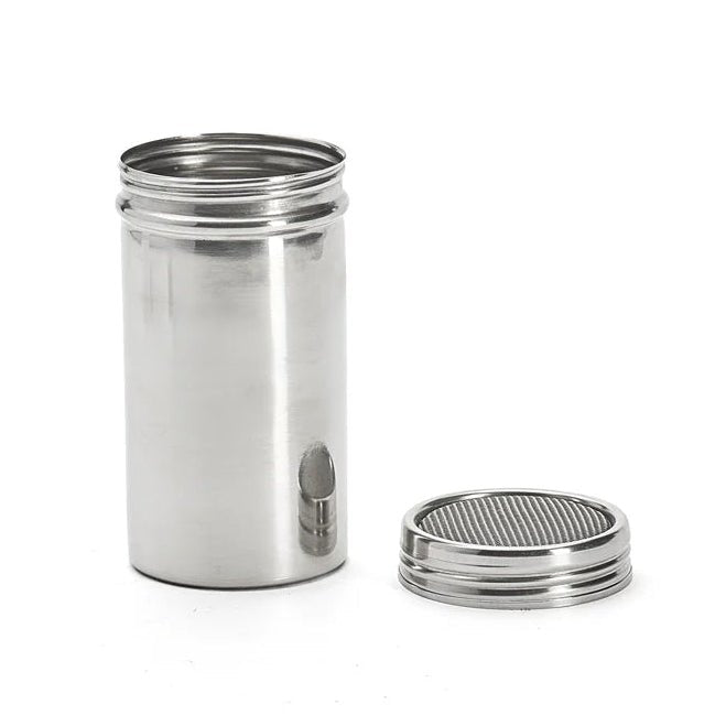 de Buyer - Dredger with Metal Mesh, Stainless Steel, 10cm - Lacbleu Wines - DB4782.01N - 3011244782017