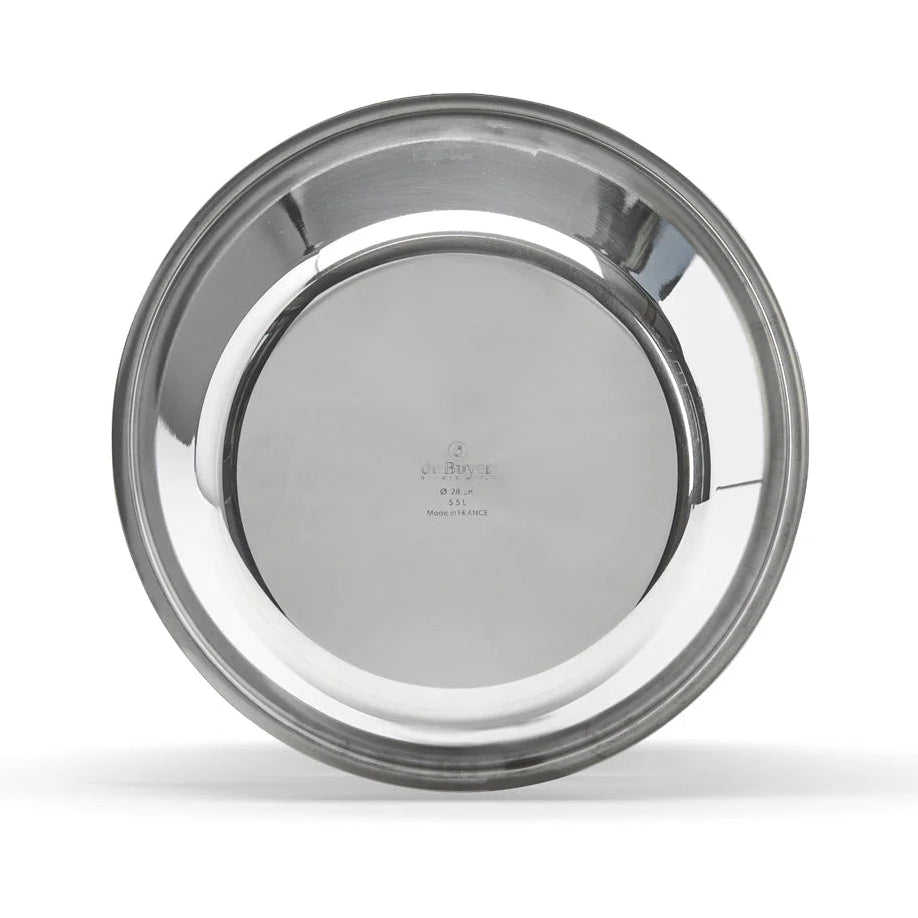 de Buyer - Flat Bottom Pastry Bowl, ø28cm - Lacbleu Wines - DB3250.28 - 3011243250289