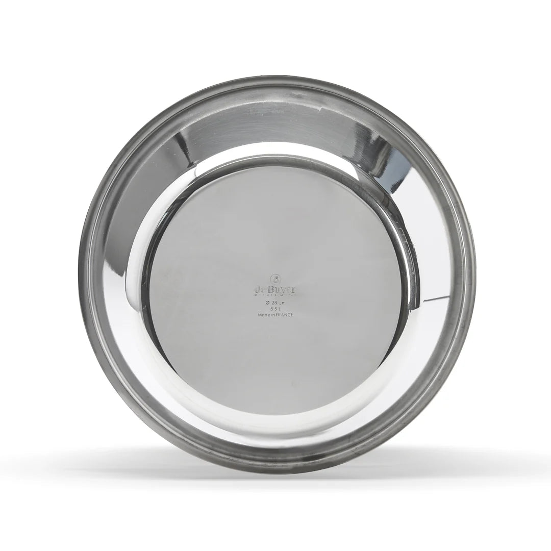 de Buyer - Flat Bottom Pastry Bowl, ø32cm - Lacbleu Wines - DB3250.32 - 3011243250326