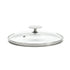 de Buyer - Glass Lid with Steel Knob, ø16cm - Lacbleu Wines - DB3429.16 - 3011243429166