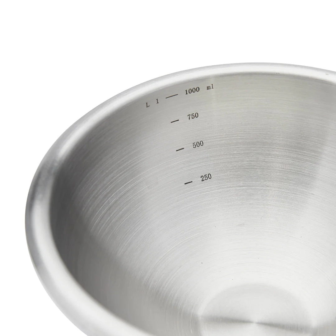 de Buyer - Hemispherical Bowl with Silicone Base, ø16cm - Lacbleu Wines - DB3373.16 - 3011243373162