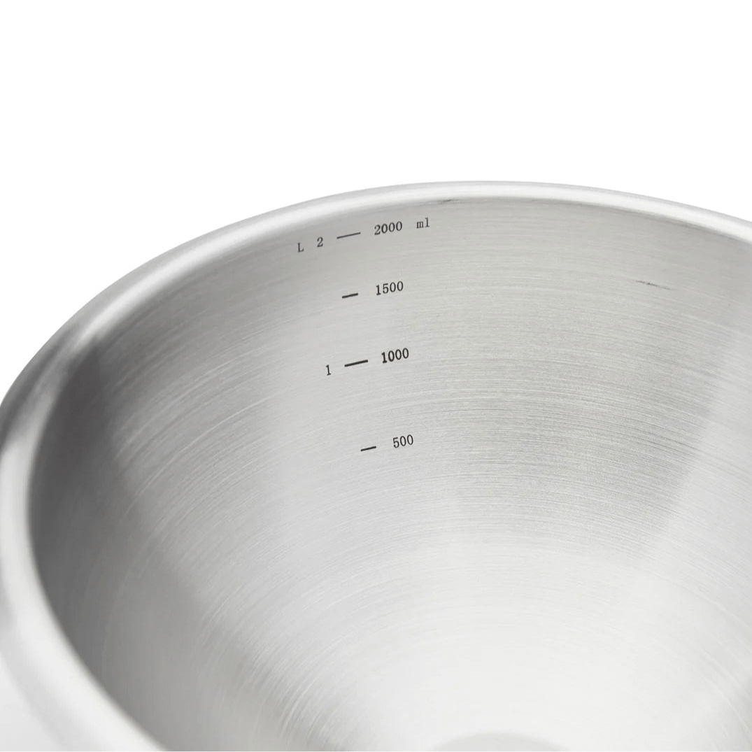 de Buyer - Hemispherical Bowl with Silicone Base, ø20cm - Lacbleu Wines - DB3373.20 - 3011243373209